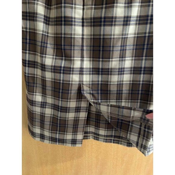 GU check skirt tight skirt - Picture 2 of 4